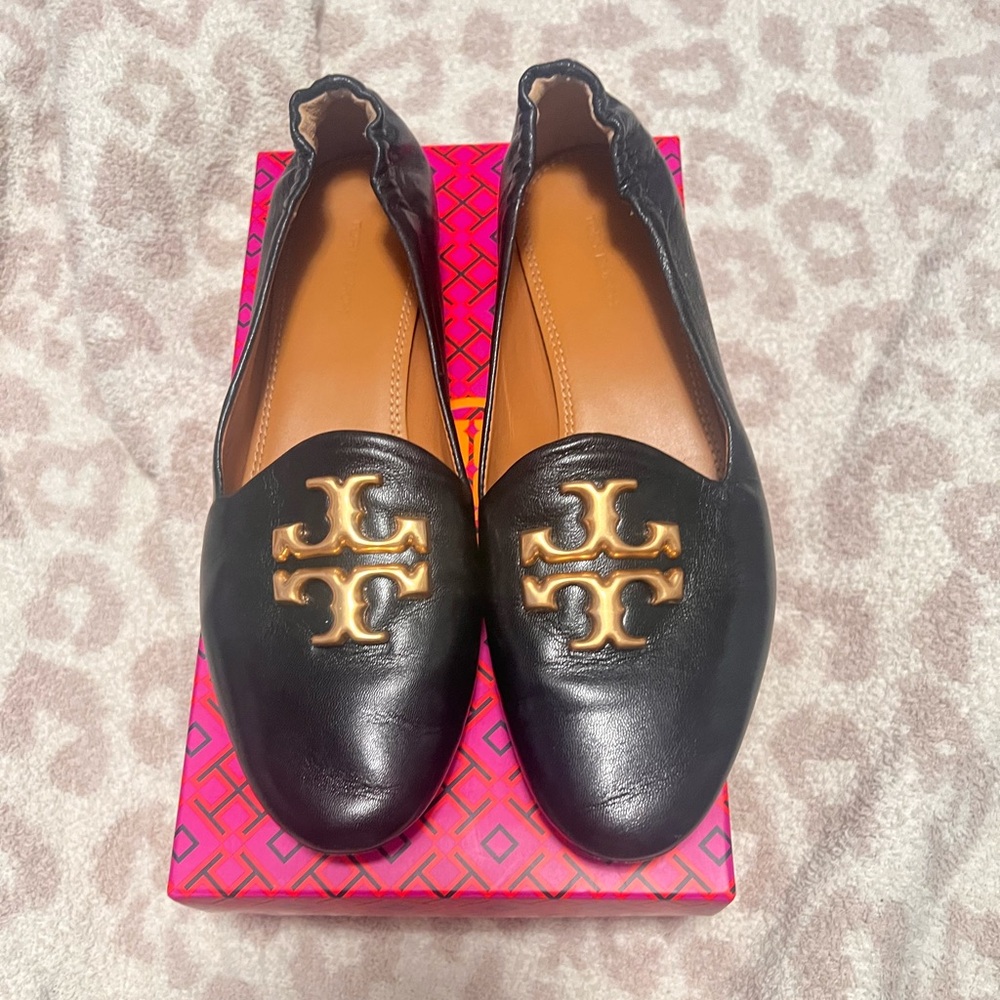 Tory Burch Black Eleanor Loafer